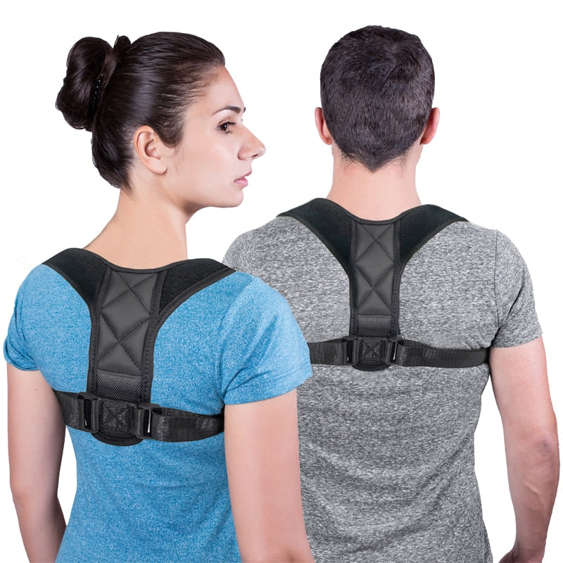 Adjustable Posture Corrector for Shoulder Alignment & Back Support