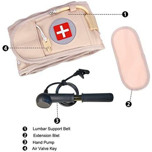 Inflatable Waist Air Traction Brace Belt — Lumbar Support & Back Pain Relief