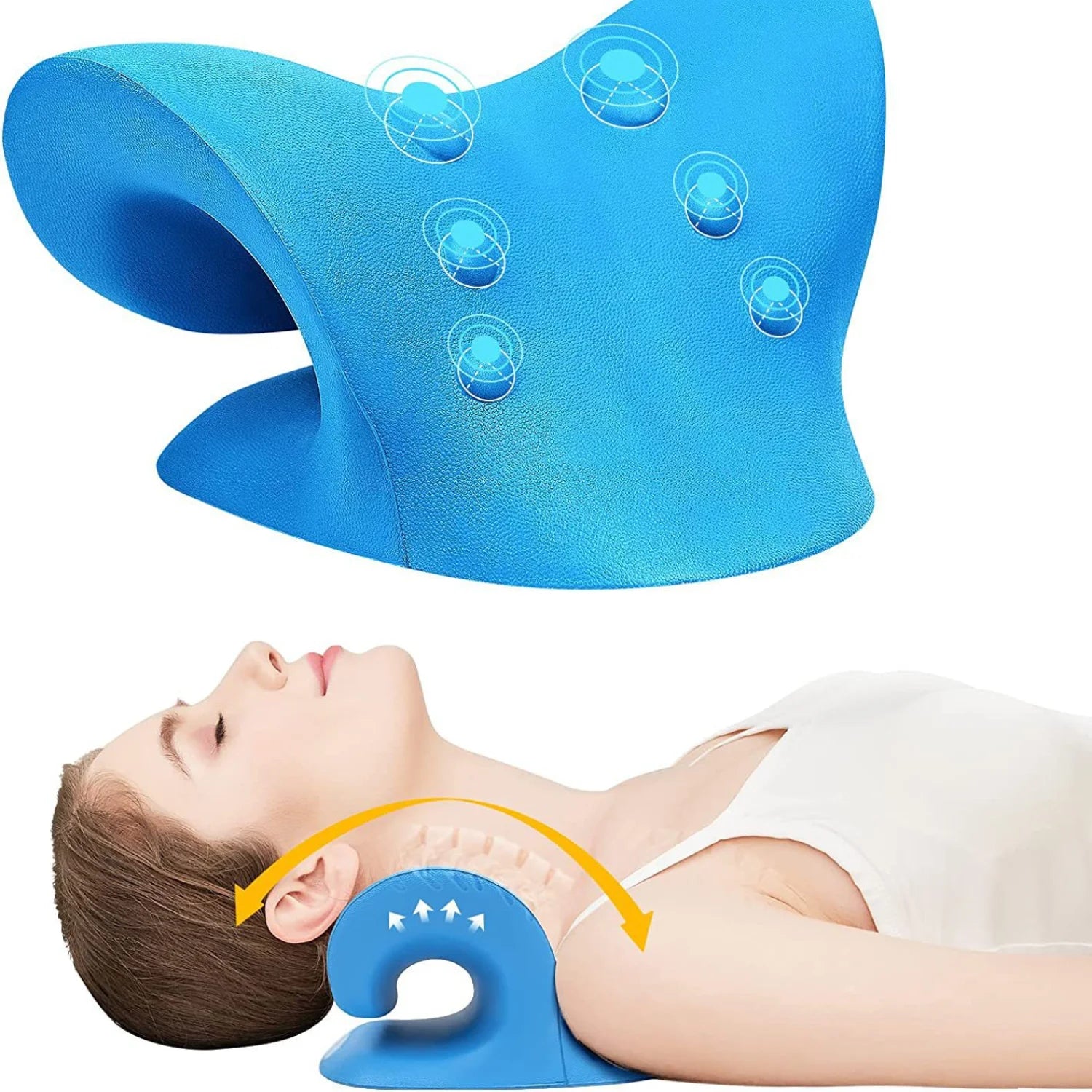 Adjustable Cervical Neck Support Traction Device – Pain Relief & Alignment